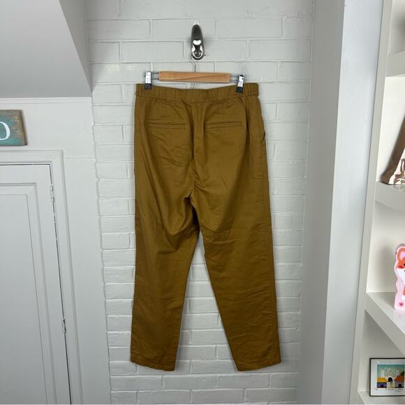 LOFT Khaki High Rise Button Detail Casual Pants Size 4 - Picture 8 of 8